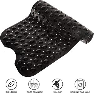 Tapis <span class=keywords><strong>de</strong></span> bain et <span class=keywords><strong>de</strong></span> <span class=keywords><strong>douche</strong></span>, tapis <span class=keywords><strong>de</strong></span> bain antidérapant lavable en machine avec trous <span class=keywords><strong>de</strong></span> drainage, ventouses pour le sol <span class=keywords><strong>de</strong></span> la salle <span class=keywords><strong>de</strong></span> bain - Product Image 2