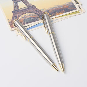 Stylos à bille promotionnels en métal mat, personnalisables avec logo, très demandés - Product Image 2