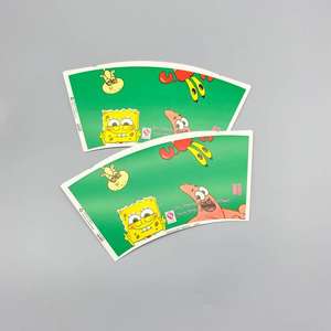 Gobelets en papier recyclables, imperméables, double face, avec revêtement PE personnalisé, pour café - Product Image 1