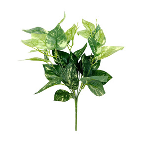 <b>Artificial</b> Pothos Plant 7-Forked Single <b>Stem</b> 30cm-100cm High Simulation Leaves Outdoor Indoor Desktop Decoration - Product Image 1
