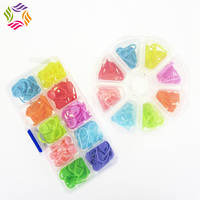 Accessoire de tricot portable, marqueurs points et crochet, ensemble avec étui pour fil à tricoter à la main, vente en gros