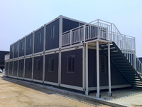 Casa Prefabricada Modular, Casa Contenedor Prefabricada, Estructura de Acero, Casa Contenedor, Dormitorio para Trabajadores