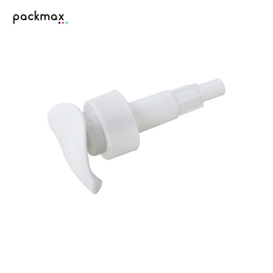 <b>Leaf</b>-shaped Nozzle Built-in Threaded Switch 32-tooth PP Press-type Portable Lotion Pump for Bottles Conditioner Shower Gel - Product Image 5