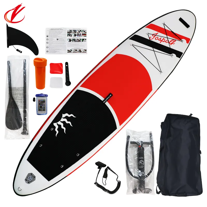 Tavola gonfiabile standup paddle/Tabla inflable de surf de remo con accessori duraderos de SUP y bolsa de transporte