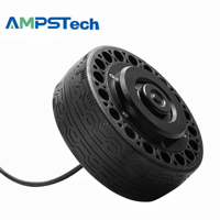 Kit de moteur servo AMPSTech 15 Nm IP67 CAN à double axe 110 tr/min pour AGV AMR Robot mobile