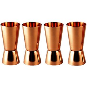 Набор из 4 двухсторонних мерных очков PARIJAT, <span class=keywords><strong>2</strong></span> унции и 1 унции - Product Image 1