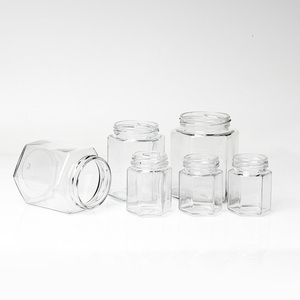 Bán Buôn Mứt <span class=keywords><strong>Jar</strong></span> Mật Ong <span class=keywords><strong>Jar</strong></span> 45Ml 100Ml 180Ml 280Ml 380Ml 500Ml 730Ml Lục Giác Chai Thủy Tinh Thực Phẩm <span class=keywords><strong>Jar</strong></span> - Product Image 5