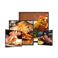 Écran publicitaire LCD carré de 33,2 pouces 1920x1920, affiche numérique, système d'exploitation Android, SDK d'animation pour magasin de détail, menu de restauration rapide