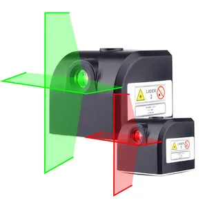 Level Laser Lintas Garis Mini, Laser Dapat Diisi Ulang Vertikal & Horizontal dengan Dekorasi Adsorpsi Magnet dan Alat Dekorasi