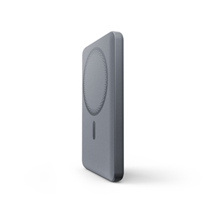 Batterie externe magnétique 5000 mAh 15 W sans fil et 20 W avec câble / fixation 13N UltraSlim / Charge intelligente et double - Product Image 3