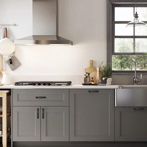 Gagang Kabinet Aluminium Hitam JAYA, Tarikan dan Kenop Laci Furnitur Modern untuk Lemari Dapur, Lemari Pakaian, dan Meja Rias - Product Image 6
