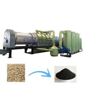 Machine de pyrolyse pour la fabrication de charbon de bois, usine de carbonisation de sciure de bois, four de carbonisation de biochar - Product Image 1