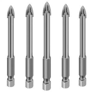 ดอกสว่านอเนกประสงค์ Xinrun Tools ขนาด 4 มม. 5 มม. 6 มม. 8 มม. 10 มม. 12 มม. แบบหกเหลี่ยม 140 องศา สำหรับโลหะที่ไม่ใช่เหล็ก - Product Image 1