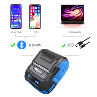 Pemasok Produsen MHT-P29L Printer Label Thermal Mini Portabel Nirkabel BT USB 80mm POS Barcode Mobile Android IOS
