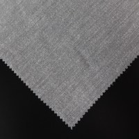 Kain Interlining Ramah Lingkungan Berbahan Campuran Katun, Tenun, Dilapisi PES, Dapat Disetrika, untuk Kerah dan Manset Kemeja, Terasa Lembut, Dapat Dicuci, dan Dapat Disetrika