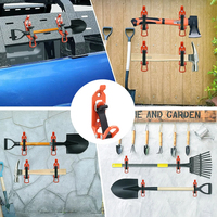 Pince de fixation rapide pour outils, équipements, supports muraux de voiture, remorques, camping-cars, bateaux, accessoires résidentiels, support de pelle