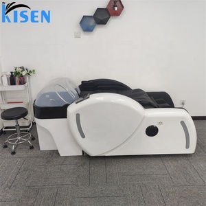 Hot Sale Automatic Shampoo Massage <b>Table</b> <b>Bed</b> with Basin Hair Wash Chair Accessories <b>for</b> Barber Shop Salon Furniture - Product Image 4