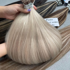Hot Sale I Tip Hair Extensions 100% Vietnamese Human Hair No <b>tangle</b> No Shedding Silky and Smooth Wholesale - Product Image 2