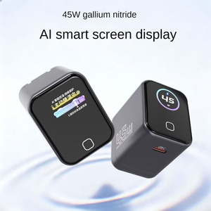 <span class=keywords><strong>Cargador</strong></span> Tipo C <span class=keywords><strong>Original</strong></span> de Fábrica de 45W con Pantalla Inteligente Ai, <span class=keywords><strong>Cargador</strong></span> de Pared USB C de Carga Rápida GaN para <span class=keywords><strong>iPhone</strong></span> 18 y Tabletas - Product Image 4