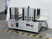 Machine de comptage d'étiquettes en rouleau Lingtie LTD-650A de qualité supérieure personnalisée avec contrôle de tension, guide de ruban et compteur, nouvelle fonction de codage jet d'encre