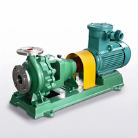 Pompe à eau industrielle résistante à la corrosion à haute température, centrifuge, en acier inoxydable, électrique, pour le transfert d'acides et de produits chimiques