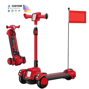 Nouvelle Arrivée Trottinette Musicale de Sport en Plein Air pour Enfants avec <span class=keywords><strong>3</strong></span> Grandes <span class=keywords><strong>Roues</strong></span> Lumineuses – Trottinette pour Tout-Petits Garçons et Filles - Product Image 1