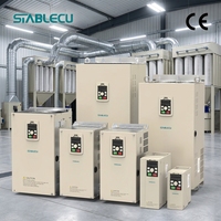 Variateur de fréquence industriel 380V 22KW avec communication Modbus pour systèmes de collecte de poussière de bois