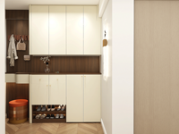 Meubles muraux de rangement personnalisés, écologiques, durables, imperméables, pour hôtel, centre commercial, maison, villa, entrée, vente chaude