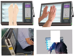 Kernel Manos <span class=keywords><strong>Pies</strong></span> Espalda Uvb Fototerapia UVB 311nm Banda estrecha Lámpara UVB Psoriasis Vitiligo Dispositivo de <span class=keywords><strong>tratamiento</strong></span> - Product Image 4