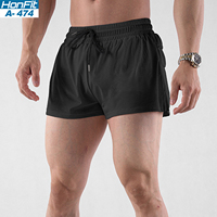 Short de sport uni respirant en nylon 100% de haute qualité pour l'entraînement d'été avec logo personnalisé vente en gros