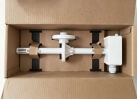 Transmetteur de vitesse du vent industriel monté sur conduit, RS485 Modbus RTU 4-20mA, capteur de vitesse de l'air pour la surveillance de la ventilation CVC