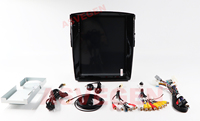 12. Pouces Tesla Écran Vertical Voiture Gps Navigation Multimédia Radio Lecteur Vidéo De Voiture pour Mitsubishi Pajero V97 V93 V98 2006-2016