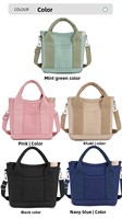 Sac à main pour femme en toile durable personnalisé, sac bandoulière avec fermeture éclair pour la vie quotidienne, grande capacité, sac à main décontracté pour femme