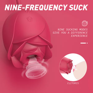 S-HANDE livraison directe pour toujours Rose jouet mamelon ventouses clitoridien sucer vibrateur Rose langue vibrateur jouets sexuels pour femme - Product Image 4