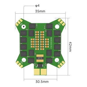 IFlight Borg Mini H7 Stack 4-8S Controlador de Vuelo 60A ESC Sin Escobillas Integrado 500mW ELRS 20x20 FPV Fly Tower para Dron RC - Product Image 4