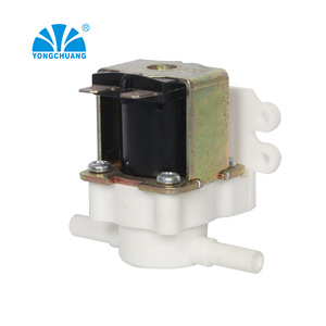 Yongchuang YCWS10-01-F Plastic Solenoid Valve For RO Water Purifier Electric Inlet Valve Unidirectional Water Flow - Product Image 1
