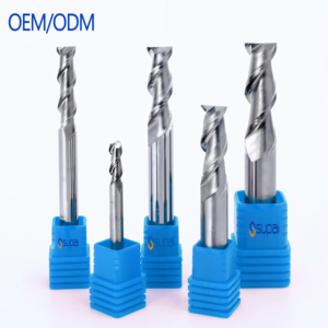 Máy Nghiền Đầu Phẳng Xoắn Lưỡi Cưa 2 Sáo 35 <span class=keywords><strong>Hrc</strong></span> <span class=keywords><strong>55</strong></span> Cho Dụng Cụ <span class=keywords><strong>Cnc</strong></span> Nhôm Oem Odm Không Tráng Sáng - Product Image 1