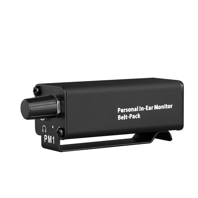 PM1-1 Professional Passive Headphone Amplifier Personal in Ear Monitor Converter XLR for Live Stage Performance Belt Pack