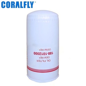 ตัวกรองน้ำมัน JX0816A อะไหล่เครื่องยนต์รถบรรทุก LF16119 188-1012000สำหรับ EQ610ยองชัย6112ZLQ ตงเฟิง - Product Image 1