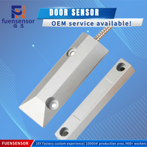 Manufacturer of ZINC Alloy housing sensing distance Reed magnetic switch <b>sensor</b> for <b>doors</b> and windows - Product Image 1