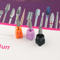 Prix préférentiel, qualité durable, longue durée de vie, jeu de forets à ongles en carbure pour ponçage moyen