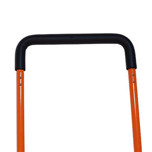 Pendorong salju bergulir dengan roda dan pegangan baja sekop salju cocok untuk jalan masuk atau pembersihan 37.8 masuk - Product Image 3