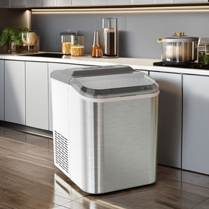 เครื่องทำน้ำแข็งแบบไม่ใช้น้ำแข็งเครื่องทำน้ำแข็งแบบไม่รวมขอบร้านขายชานมความจุมาก - Product Image 5