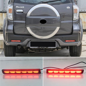 สำหรับ Toyota Rush <span class=keywords><strong>Luxio</strong></span> 2014 2015 2016 2017หลอดไฟ LED สะท้อนแสงด้านหลังรถโคมไฟตัดหมอกไฟเลี้ยวเบรก - Product Image 2