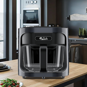 Friteuse à air électrique visible, <span class=keywords><strong>four</strong></span> électrique multifonctionnel, grande capacité, friteuse à air et <span class=keywords><strong>four</strong></span>, appareil électroménager pour usage domestique - Product Image 2