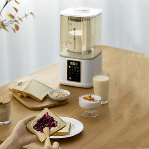 Robot culinaire insonorisé, mixeur électrique domestique végétalien, machine à lait végétal pour noix, amandes, flocons d'avoine, céréales et lait de soja. - Product Image 5