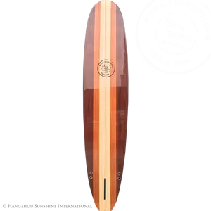 フォーム サーフボード エポキシ サーフボード 木製ベニア ロングボード サーフボード - Product Image 1