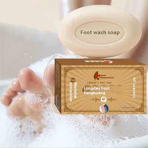 Jabón de recuperación de pie de genciana, curador de grietas fúngicas, asesino de pie de atleta, antirecaída - Product Image 1