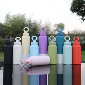 Botella de Agua con Aislamiento al Vacío de 1 Litro, de Acero Inoxidable, con Soporte Magnético para Teléfono, para Camping, Bebidas Frías y Calientes - Product Image 2