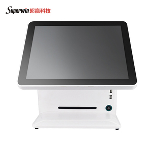 Hot Sale 15 inch sing-core touch pos machine with customer display stable case can be used with or without internet - Product Image 3
